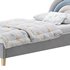 Rainbow Kids Velvet Finish Bed - Thumbnail 10