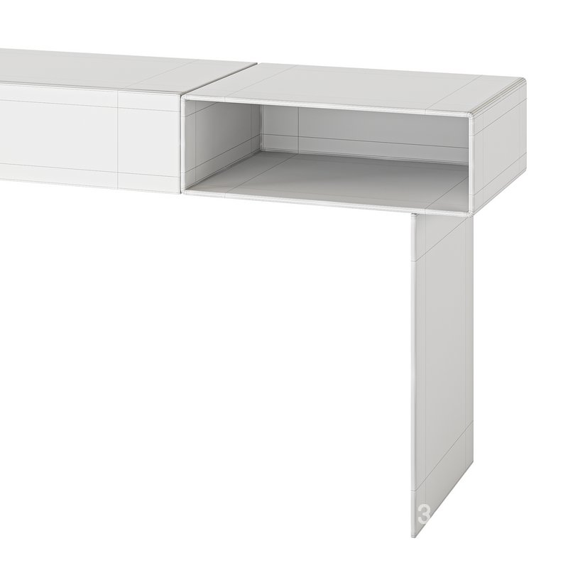 36e8 Glass Console – 1365 – Lago Image 9
