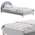 Rainbow Kids Velvet Finish Bed - Thumbnail 11