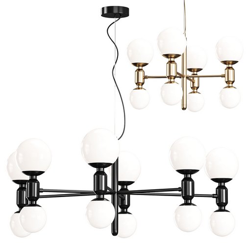 Hanging chandelier shades