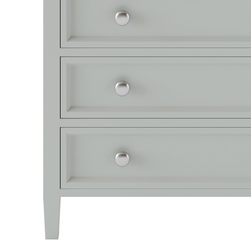 Harbor Grey 5-Drawer Chest Image 11