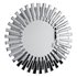 Starburst Silver Round Modern Mirror - Thumbnail 1