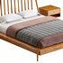Walker Edison Modern Boho Queen Size Solid Wood Platform bed - Thumbnail 13