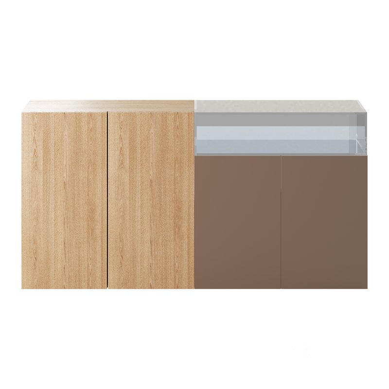 36e8 Glass Sideboard Image 11