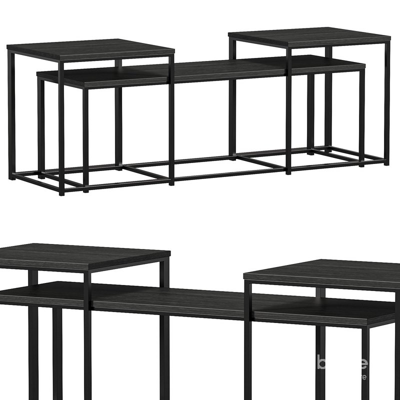Yarlow Table Set Of 3 By Furnitureden Image 1