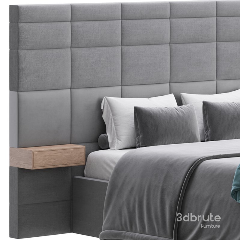 Double bed Roche Bobois COURCHEVEL Image 15