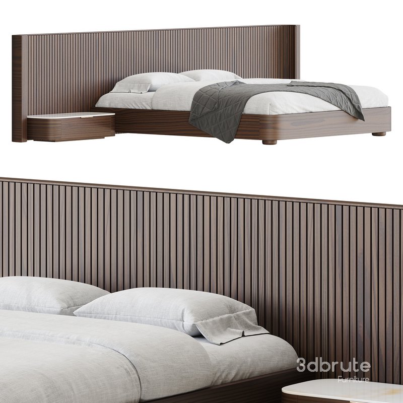 Finnley Extended Headboard Bed Image 11