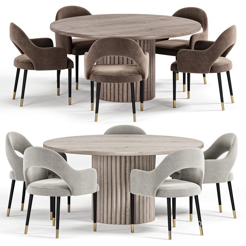 Bakergo Dining Table By Cazarina Image 2