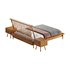 Walker Edison Modern Boho Queen Size Solid Wood Platform bed - Thumbnail 11