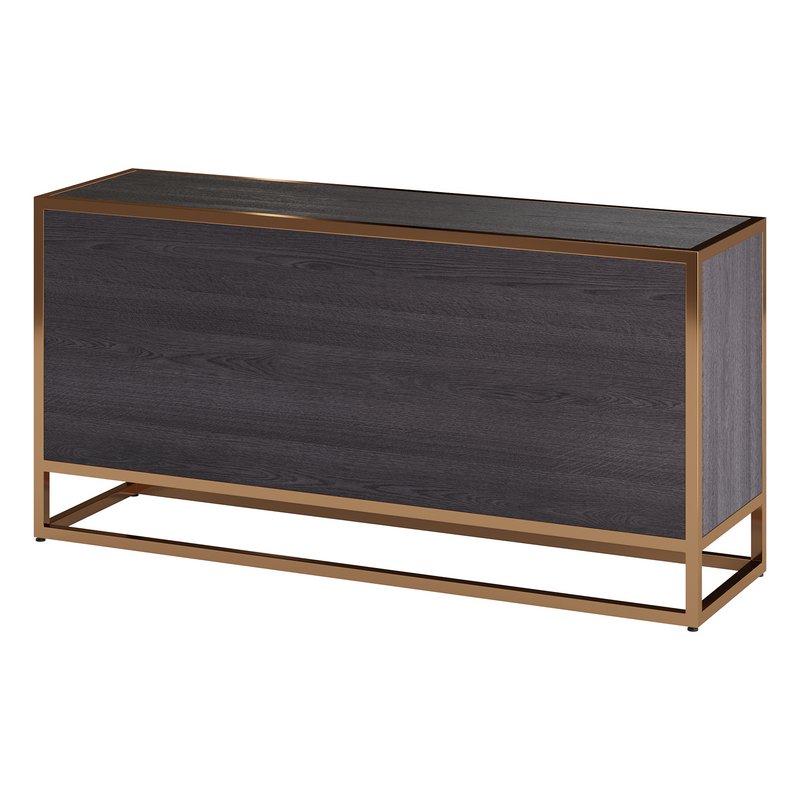 Oxford Black 6-Drawer Dresser Image 12