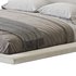 Cesar Suede Fabric Contemporary Minimalist Bed Frame King Size - Thumbnail 11