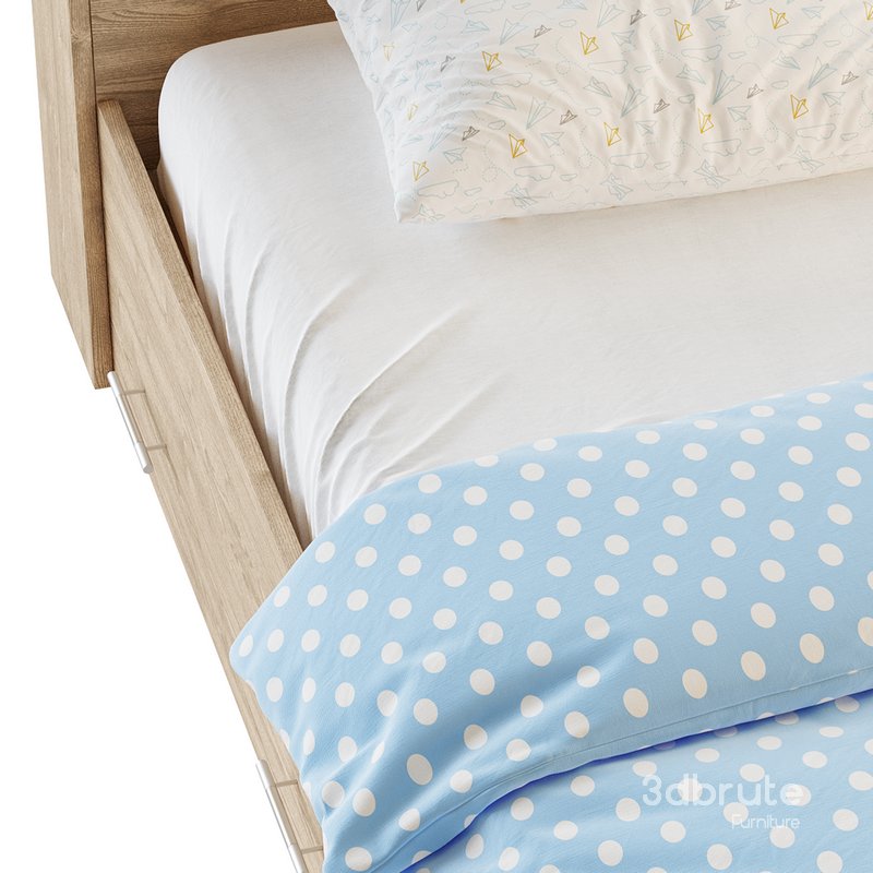 Bed with drawers SVK Camellia Image 12