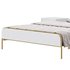 Glam Upholstered Headboard Bed - Thumbnail 11