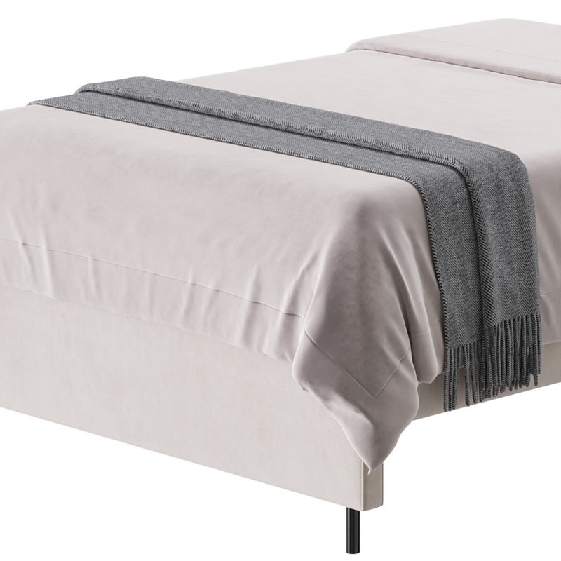 Upholstered bed frame Image 13