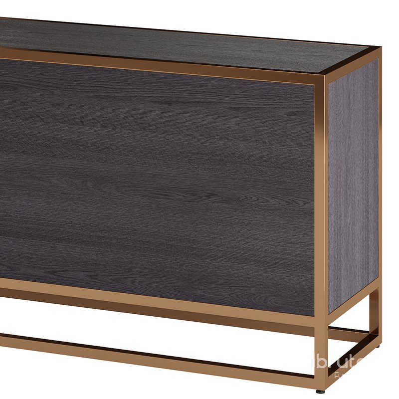 Oxford Black 6-Drawer Dresser Image 13