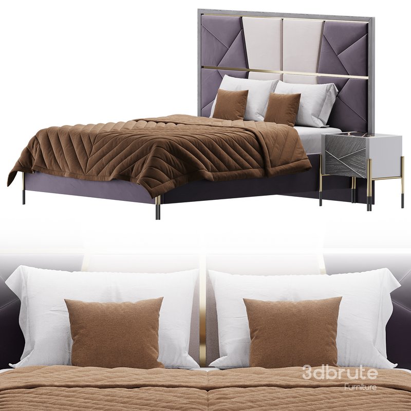 ELITE BEDROOM SET bed Image 1