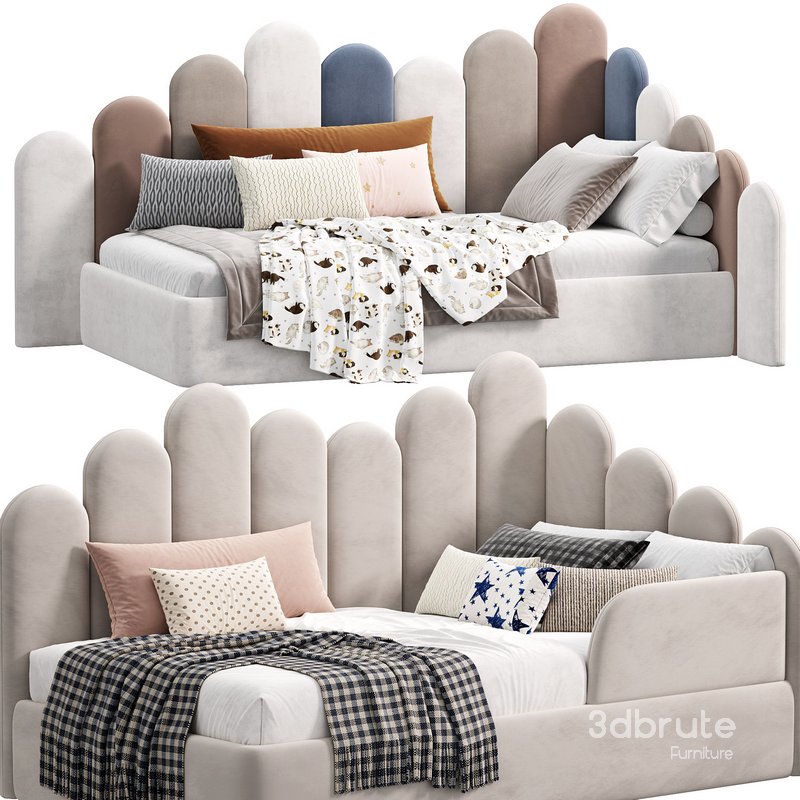 ADULT SINGLE BED ARIA 02 SNOWY Image 2