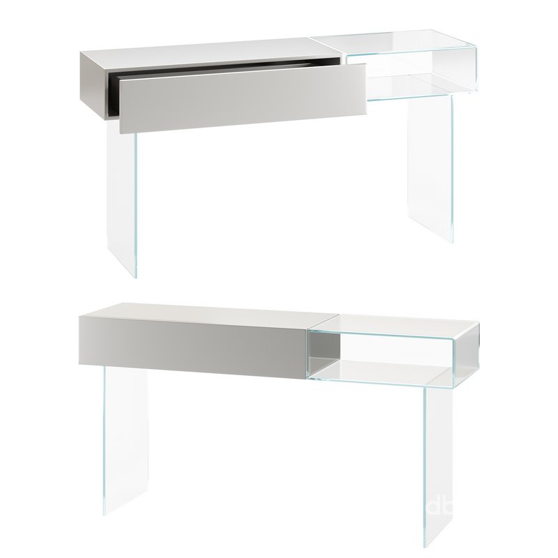 36e8 Glass Console – 1365 – Lago Image 12