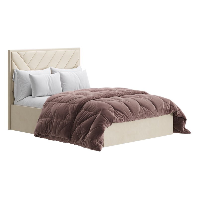 House Beautiful Jay Velvet-Finish Ottoman Bed Image 12