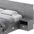 Brown Wooden Panel Bed - Thumbnail 12