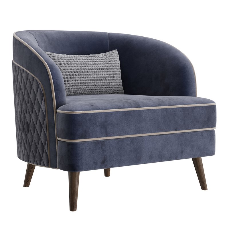 FH-7272 Boston Arm Chairs Pair Image 1