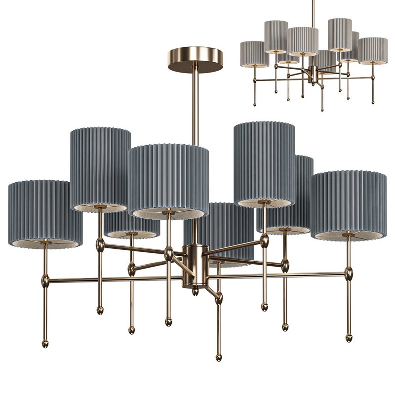 Ceiling lamp fabric lampshades Image 1