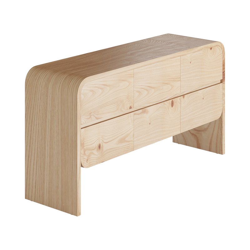 Cortez Natural Floating Dresser by Leanne Ford Image 12