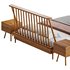 Walker Edison Modern Boho Queen Size Solid Wood Platform bed - Thumbnail 12