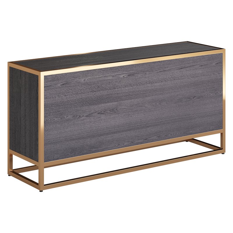 Oxford Black 6-Drawer Dresser Image 14