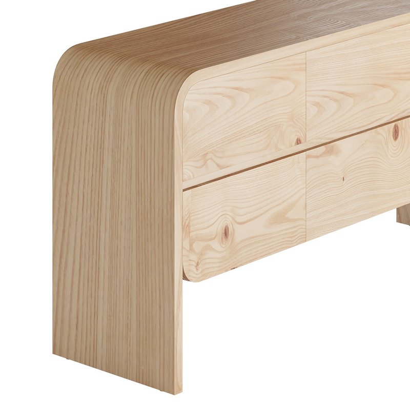 Cortez Natural Floating Dresser by Leanne Ford Image 13