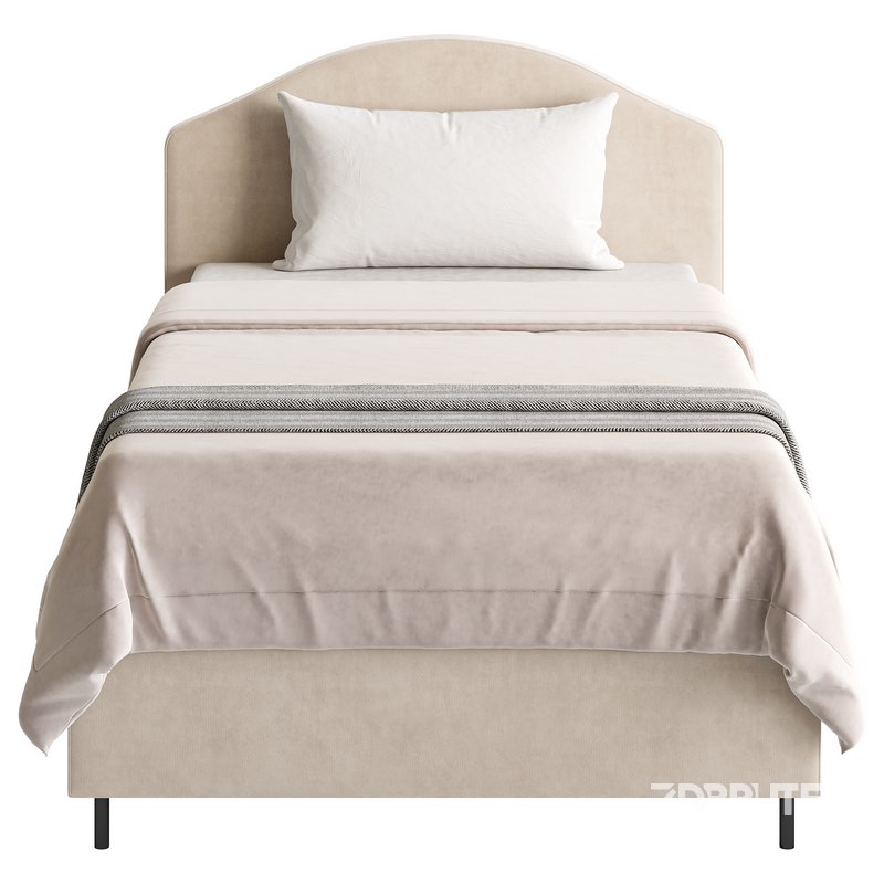 Upholstered bed frame Image 14