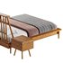 Walker Edison Modern Boho Queen Size Solid Wood Platform bed - Thumbnail 14