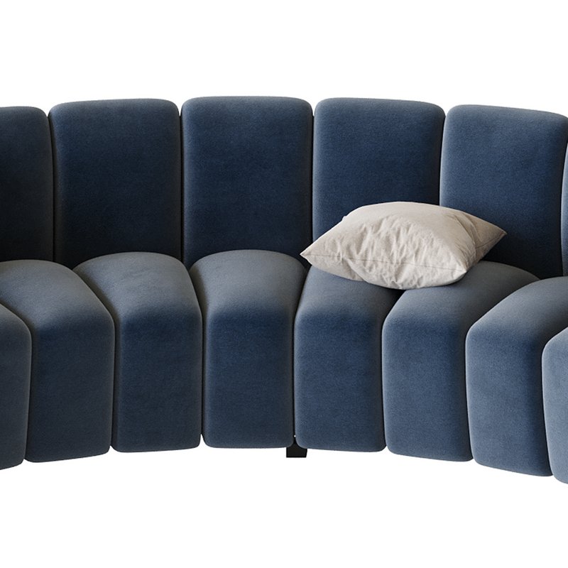 Lando modular curved seat Image 14