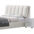 White Modern Twin Bed - Thumbnail 14