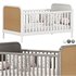 Maren White and Cane Baby Crib By Crateandbarrel - Thumbnail 2