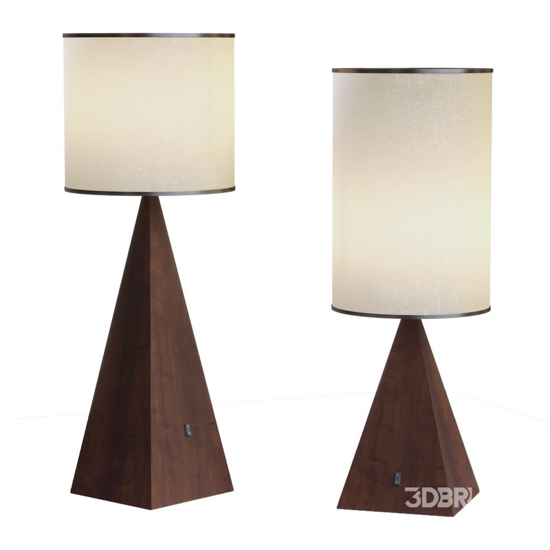 Wooden Desk Lamp Image 1