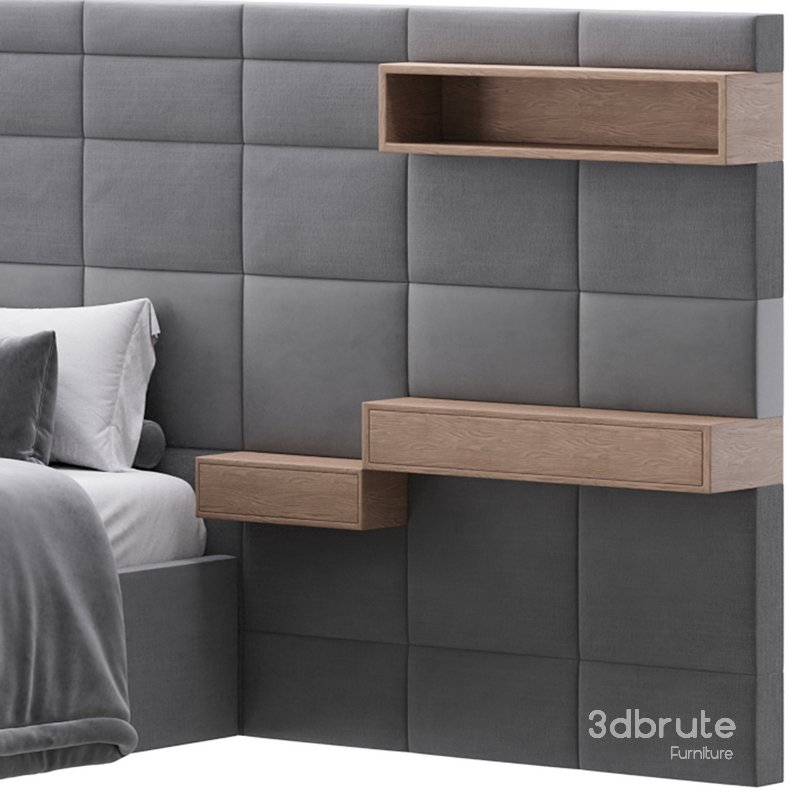 Double bed Roche Bobois COURCHEVEL Image 19