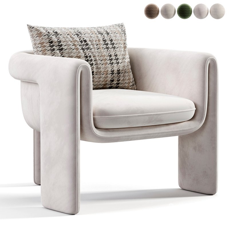 Floria velvet chair Image 3