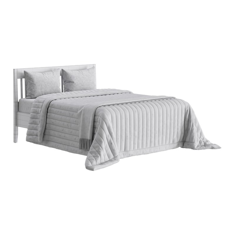 IDANAS bed frame white quenn Image 16