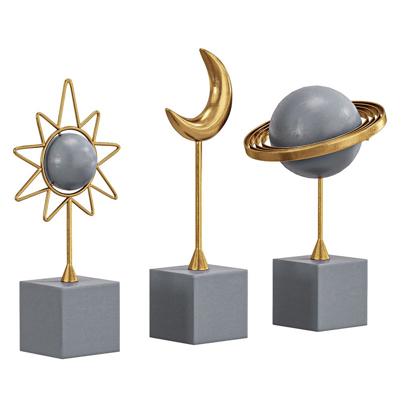 Sun Moon and Planet Decorations By Homiodecor Image 3
