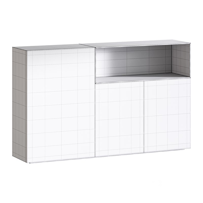 36e8 Glass Sideboard 07 Image 16