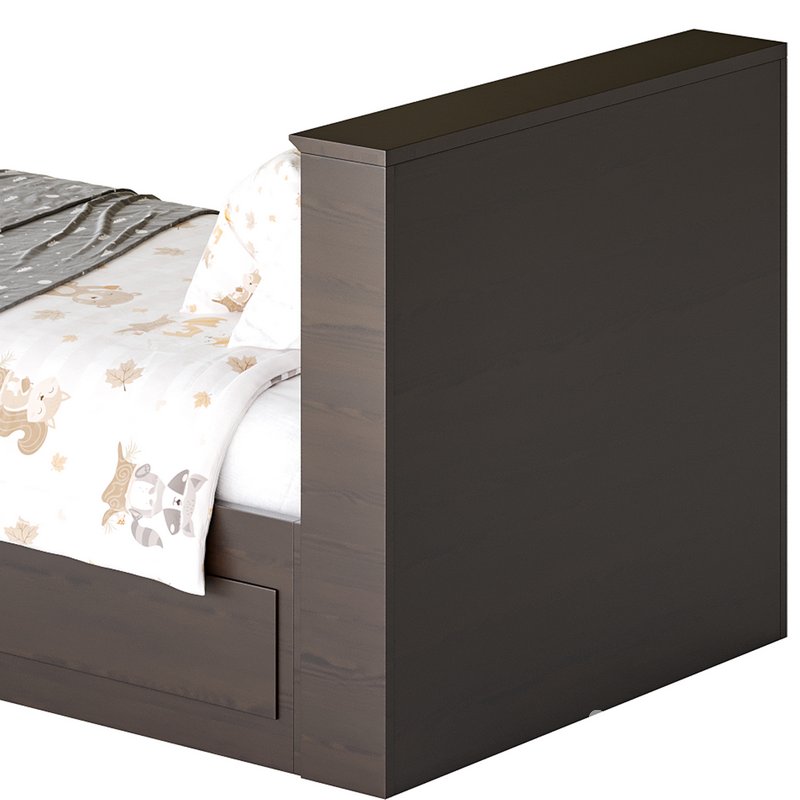 Mainstays Mates Storage Bed with Bookcase Headboard Image 16
