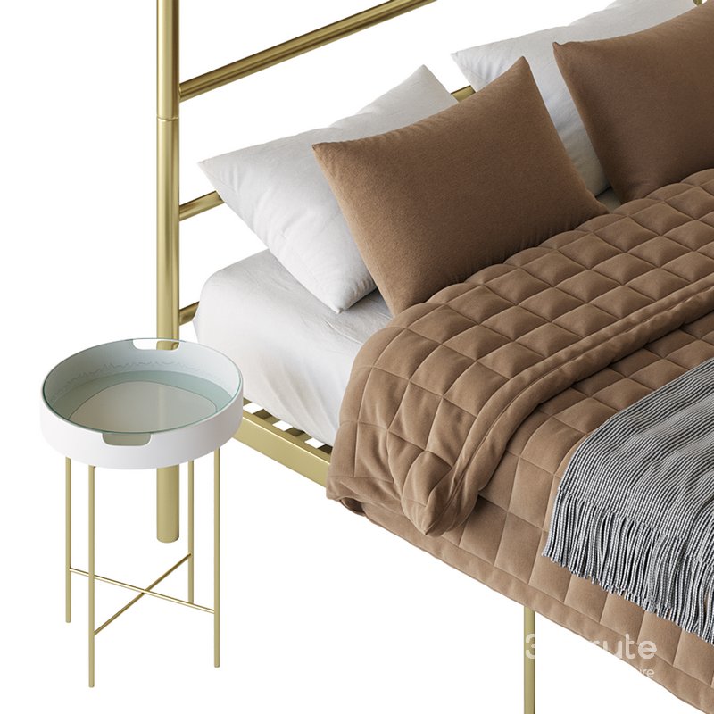 Mainstays Metal Canopy bed Image 16