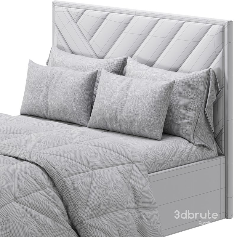 House Beautiful Jay Velvet-Finish Ottoman Bed Image 18