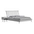 Walker Edison Modern Boho Queen Size Solid Wood Platform bed - Thumbnail 16