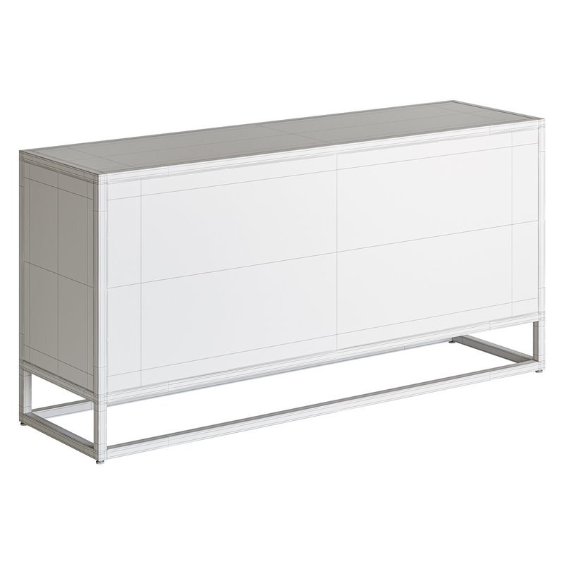 Oxford Black 6-Drawer Dresser Image 18