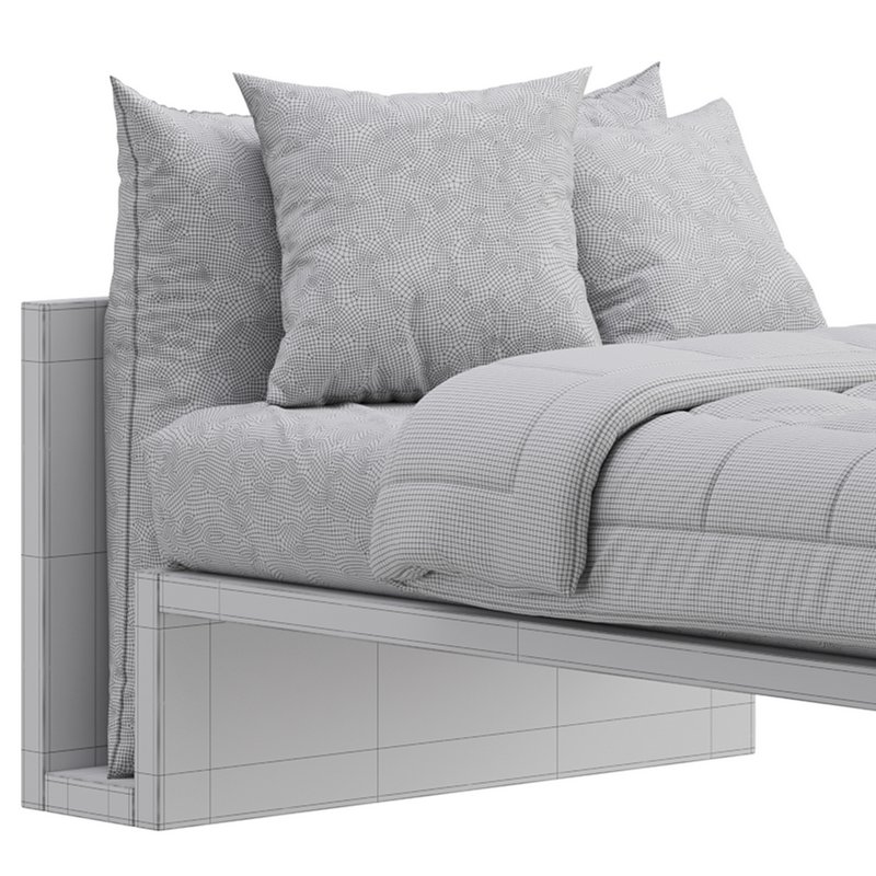 Letto Lagolinea Lago bed Image 18