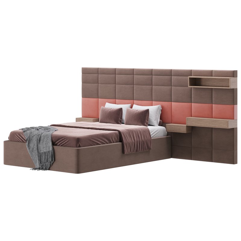 Double bed Roche Bobois COURCHEVEL Image 1