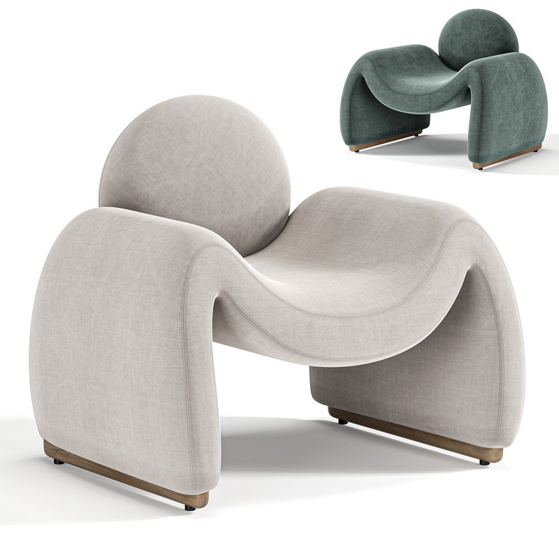 Rocio Chair Knoll Sand By Highfashionhome Image 1
