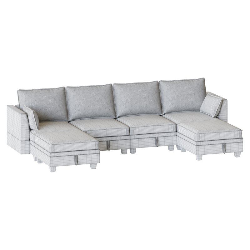 Sectional Sofa Convertible Sofa Bed Image 18